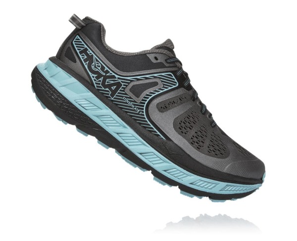 Hoka One One Stinson ATR 5 Womens UK - Dark Grey Trail Running Shoes - AOXYF6435